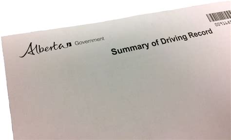 Alberta Drivers Abstract – Order Online Today! .